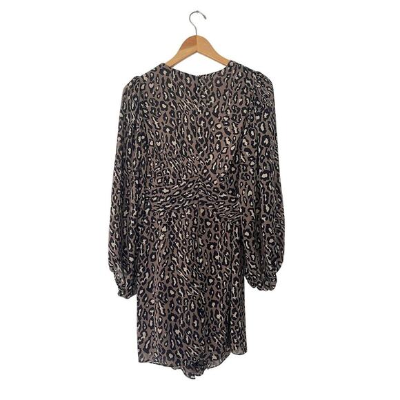 Shona Joy Buell Mini Wrap Dress Size 6 - Picture 5 of 6